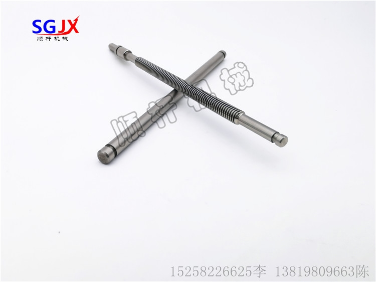不鏽鋼梯形絲杠黃銅螺母 小型6mm