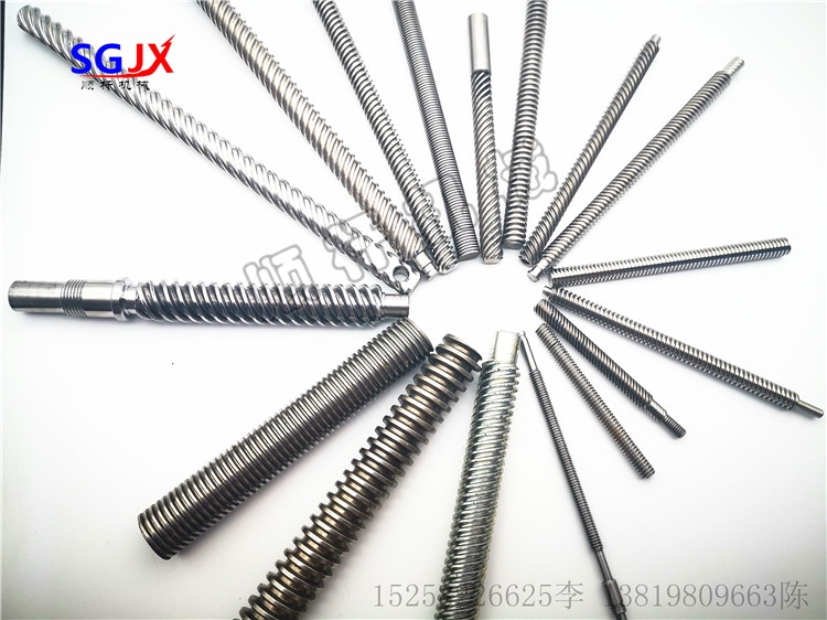 取暖（nuǎn）器配件 多頭螺杆 梯形絲杆 多頭（tóu）蝸杆 定做機械