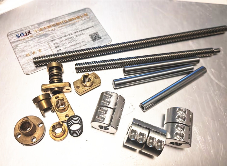 紡織機梯形絲杆鋰電池設（shè）備t形絲杠螺杆配件生（shēng）產加工
