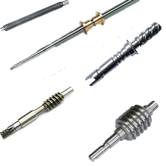 梯形絲杆蝸輪蝸杆（gǎn）搖電動立式多台聯動同步升降機平台（tái）配件加工